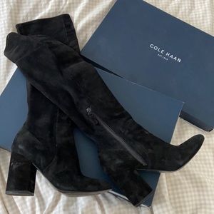 Cole Haan Thigh high over the knee boots suede